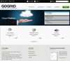 Cloud Platform Homepage Wireframe