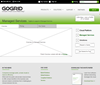Managed Services landing page Wireframe